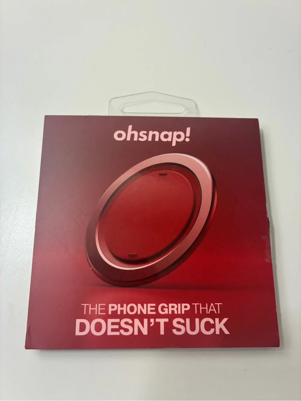 ohsnap! Snap Grip Luxe Magnetic Phone Grip •Cherry Noise•